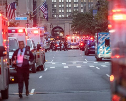 Inside 345 Park Avenue when a mass killer arrived