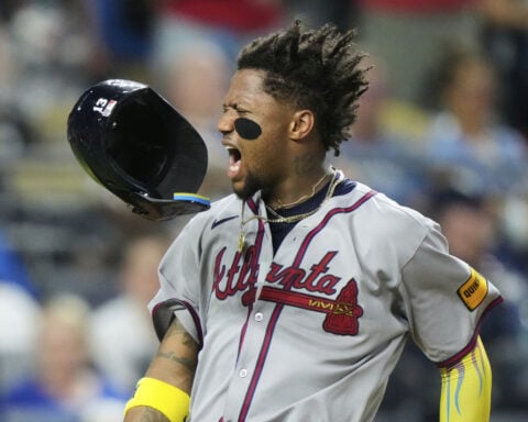 Braves All-Star OF Ronald Acuña Jr. leaves with Achilles tendon tightness and will go to IL