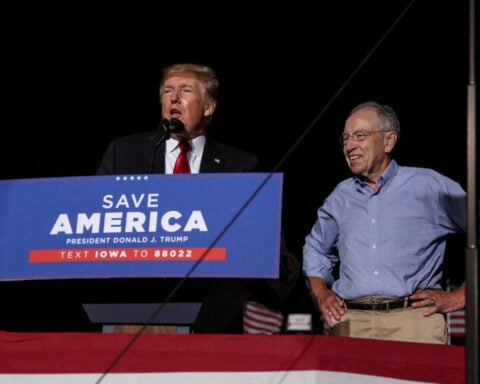 Republican US Senator Grassley clashes with Trump over nominations