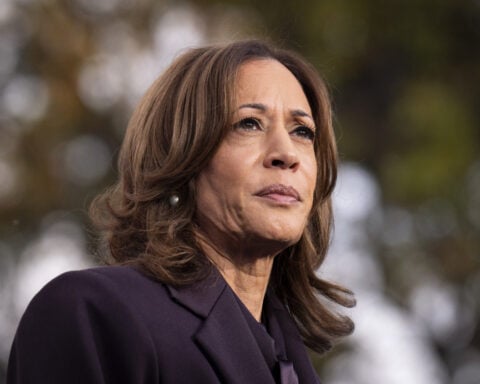 Former Vice President Kamala Harris says she will not run for California governor in 2026