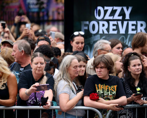 Ozzy Osbourne fans line Birmingham streets to honour Black Sabbath star