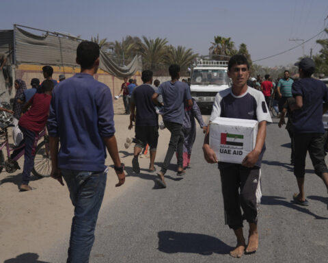 Dozens killed while seeking food in Gaza as US envoy heads to Israel