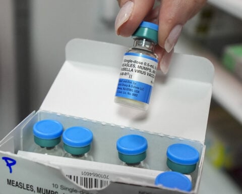 US childhood vaccination rates fall again as exemptions set another record
