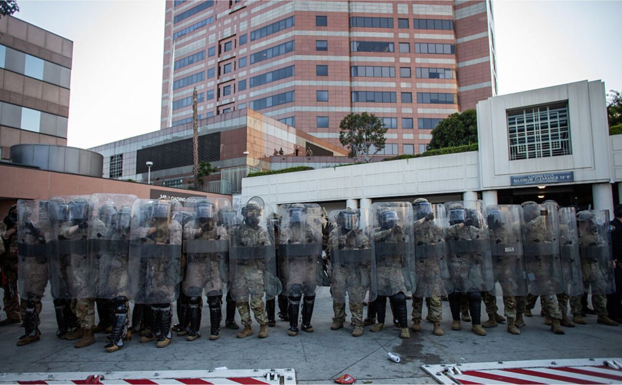 Anti-ICE protest