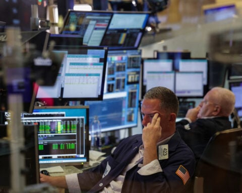 Global stock index sinks with dollar, bond yields after weak US jobs data