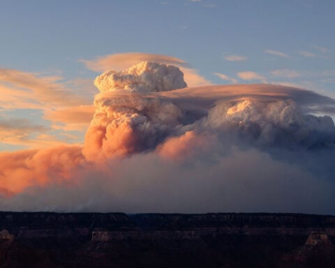 Grand Canyon fire grows into a megafire and creates its own weather. It’s not done yet