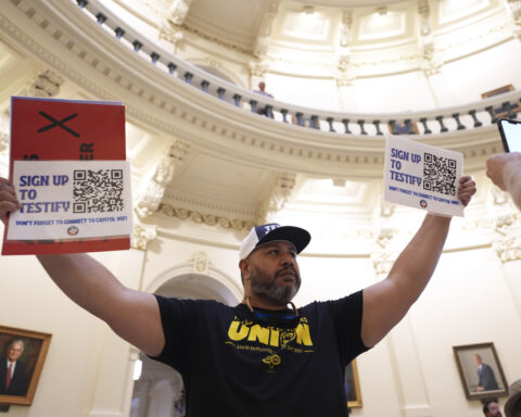 Democrats say a GOP plan to redraw House districts in Texas harms Black and Hispanic voters