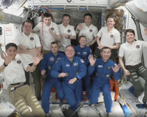SpaceX delivers four astronauts to the International Space Station just 15 hours after launch