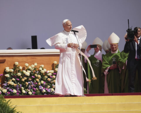 Pope Leo XIV tells 1 million Catholic youths that they are 'the sign a different world is possible'