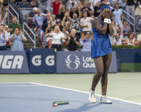 Canadian teenager Victoria Mboko upsets top-seeded Coco Gauff to reach Montreal quarterfinals