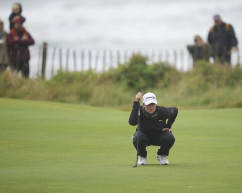Stephanie Kyriacou already made an ace at the Women's British. Then she assisted on another