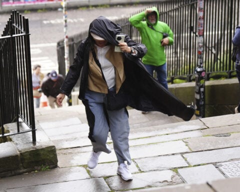 Storm Floris batters Scotland with 90 mph winds, disrupts travel and festivals
