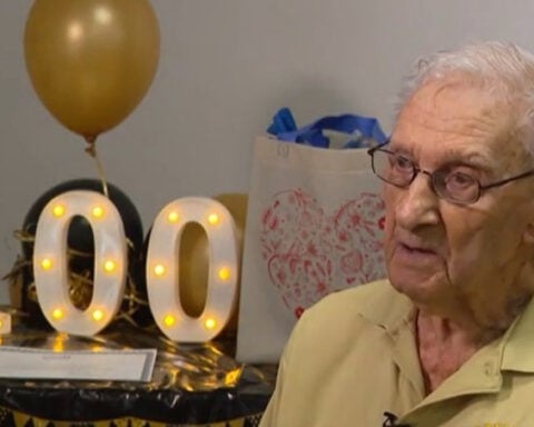World War II veteran celebrates his 100th birthday