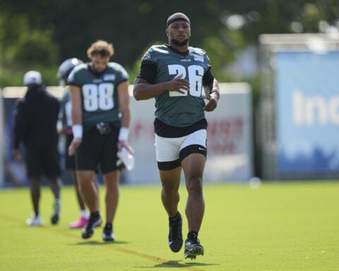 Eagles running back Saquon Barkley declines invitation to join Trump's sports council