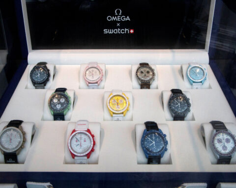 A Swiss watch icon navigates Trump's tariff uncertainty