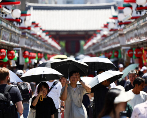 Japan sets record high temperatures, worries mount over rice crops