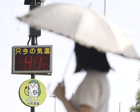 Japan sets record high temperatures, worries mount over rice crops