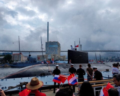 Russian and Chinese navies practice destroying 'enemy submarine', days after Trump move