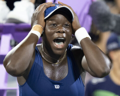 Canadian teen Mboko reaches Montreal final, beating Rybakina in 3rd-set tiebreaker