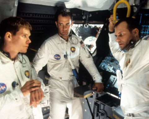Tom Hanks, who portrayed Jim Lovell in ‘Apollo 13,’ pays tribute to the late astronaut
