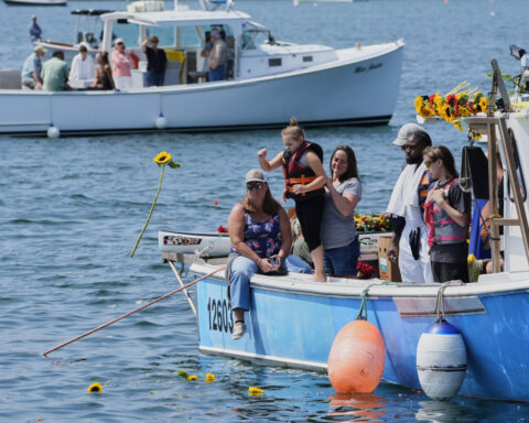 Maritime memorial celebrates life of paddleboarder killed in Maine