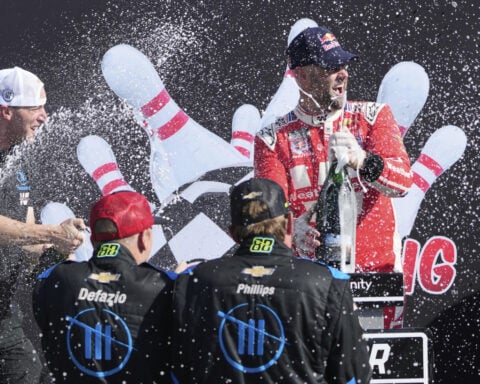 Rookie Shane van Gisbergen remains NASCAR's king of the road courses with 4th victory of the season