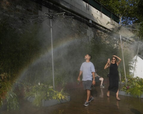 A heat wave scorches parts of Europe and fans wildfire threat in France