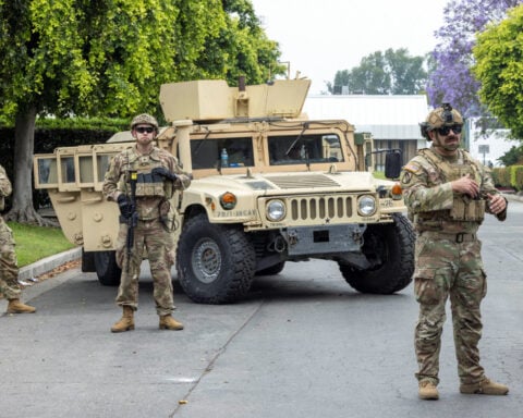US military was deployed to LA protests despite low risk, general testifies