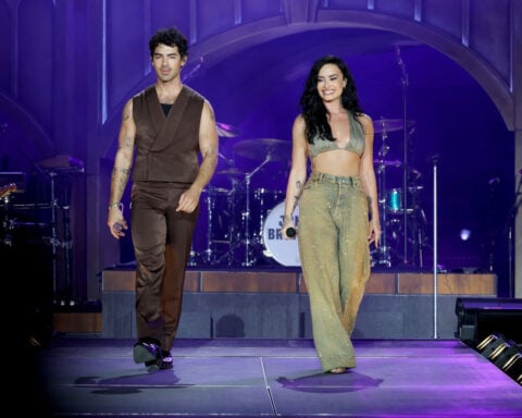 Demi Lovato reunites with ex-boyfriend Joe Jonas for a ‘Camp Rock’ performance