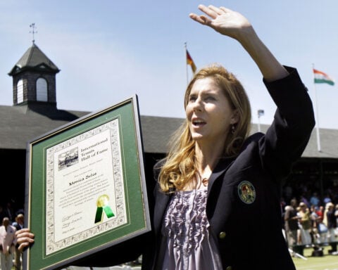 Tennis great Monica Seles says she has myasthenia gravis. It is a chronic neuromuscular disease