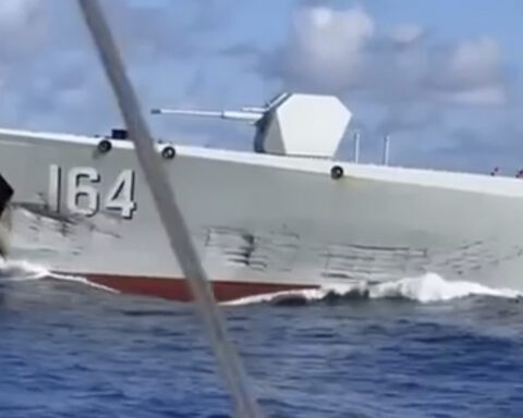 Philippines blames China for ship collision in disputed South China Sea