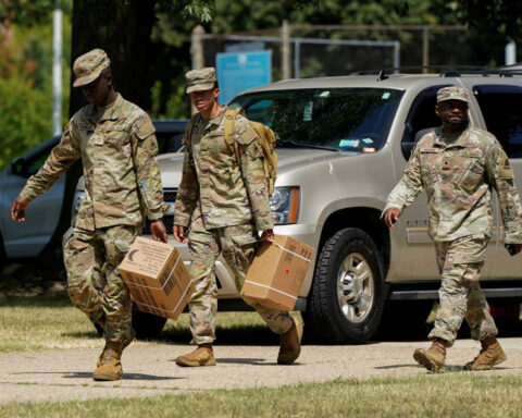 Democrats fret about which city may be next as National Guard gathers in US capital