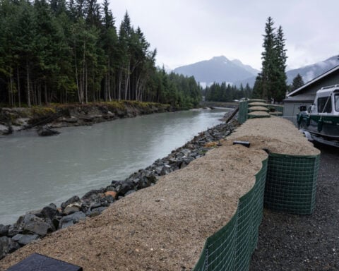 A glacier outburst is underway in Alaska. It’s sending a surge of water downstream toward Juneau