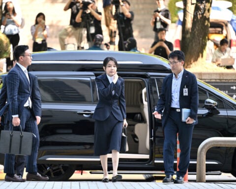 Solitary cell with mattress on the floor for South Korea's once powerful ex-first lady