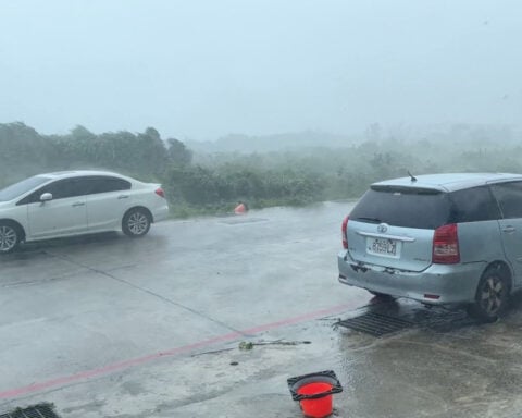 Typhoon Podul blows through southern Taiwan leaving one person missing