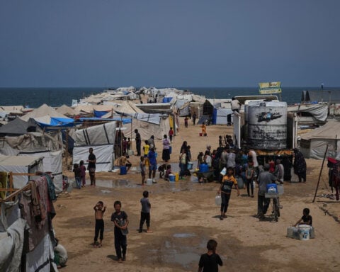 Israel says it is in talks with several countries about taking in displaced Palestinians