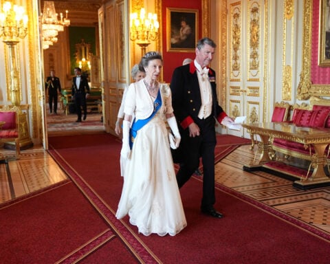 Britain's Princess Anne celebrates her 75th birthday