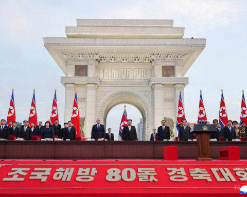 Russian Duma speaker Volodin meets North Korea's Kim in Pyongyang
