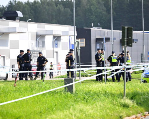 Two people injured in shooting near mosque in Sweden, police say
