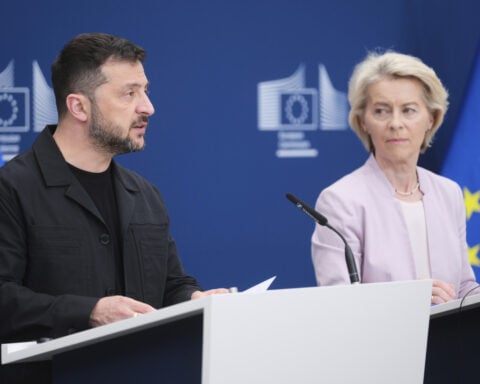 European leaders to join Ukraine's Zelenskyy for meeting with Trump