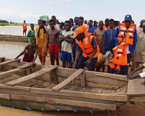 At least 25 people are missing after a boat capsized in Nigeria's northwest