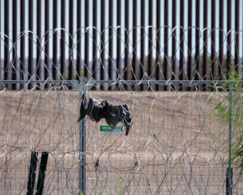Southern border wall will be painted black to deter people from climbing it during hot weather, DHS secretary says