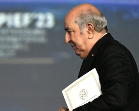 Algeria's president removes prime minister, appoints new acting premier, state media reports