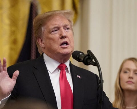 Trump signs memo to prevent federal grants from being diverted to lobbying, White House says