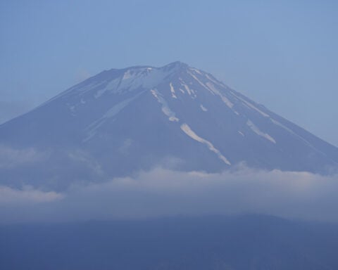 An AI simulation of a Mount Fuji eruption is being used to prepare Tokyo for the worst