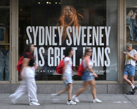American Eagle stock surges 25% after Sydney Sweeney’s ‘good jeans’ ad campaign boosts brand