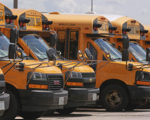 Moms' careers and personal time are hit hard by school drop-off demands, a poll finds