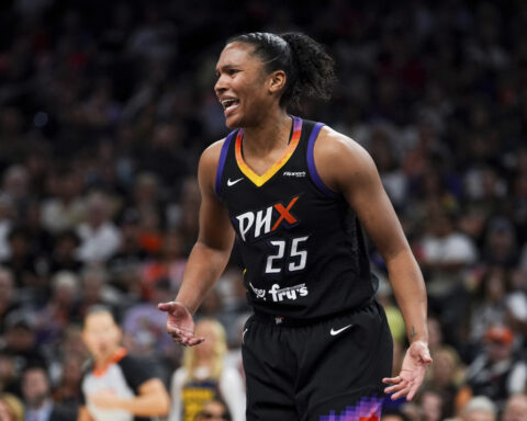 Alyssa Thomas regains single-season assist record a year after losing it to Caitlin Clark