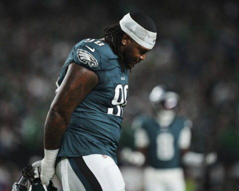 Eagles' Jalen Carter loses $57,222 for spitting on Cowboys QB Dak Prescott