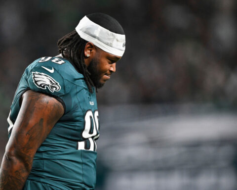 Eagles’ Jalen Carter won’t face further suspension over Week 1 spitting incident